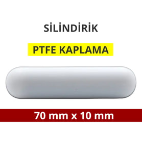 Dolar Kimya Manyetik Balık - Silindirik (PTFE Kaplı) - 70 mm x 10 mm