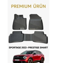 Sportage 2022+ Prestige Smart Uyumlu 3D Oto Paspas Premium