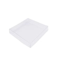 Asetat Kutu Bubble Mum Kutusu  20X20X3.5 CM (10 Adet)