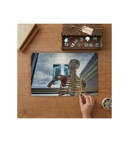 İskelet - İnsan Anatomisi Tasarımı 240 parça Ahşap Puzzle Ahşap Kutuda MP10050