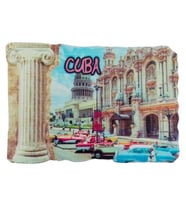 Küba Temalı Sütun Magnet (Karışık)