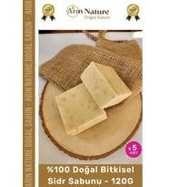 #sidrsabunu %100 Doğal Güzel Kokulu El Yüz Saç Cilt Vücut Orijinal Bitkisel Sidr Sabun 120g - 5 Adet