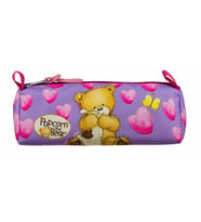 Popcorn The Bear Kalp Baskılı Kalem Çantası - 2093