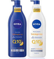 Q10 Sıkılaştırıcı Vücut Bakım Sütü Kuru Cilt 400Ml Vücut Losyonu Normal Cilt 400Ml, C Vitam