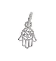 Bayan Gümüş El Model Charm (Gümüş Gri)