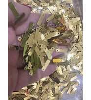 1 CM 40 GR LAZER KESİM BAGET OYA YAZMA PUL PAYET (Altın)
