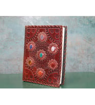 Taşlı Deri Defter