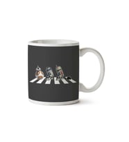 Star Wars Beatles Abbey Road Droids İki Tarafı Baskılı Kupa Bardak