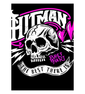 Bret Hart'ın En Iyisi Vintage Hitman Tablo Ahşap Poster Dekoratif