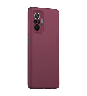 Xiaomi Redmi Note 10 Pro Premium Silikon Kılıf Mor