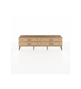 Arges TV Ünitesi 4 Çekmeceli  176x30x51 Aytaşı-Çam