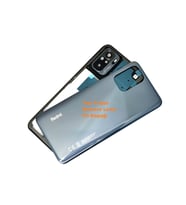 Tkgz Xiaomi Redmi NOTE 10S (4G) KASA Arka Pil Batarya Kapağı SİYAH