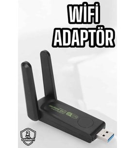 Dual Band Wifi Alıcı Adaptör USB 3.0 Destekli