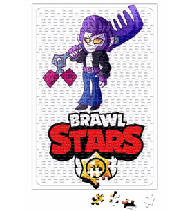 Brawl Stars Rockabilly Mortis Puzzle 240 Parça Yapboz