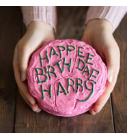 Büyücü Sokağı Harry Potter Doğum Günü Pasta Replikası - Dekor / Happee Birthdae