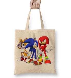 Knuckles Sonic Chaos Bez Çanta Uzun Saplı