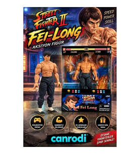 9334217314R00 Street Fighter II Fei-Long 6 Figure