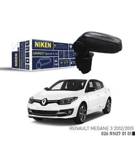 Niken Renault Megane 2 II 2012-2015 Araca Özel Kol Dayama (Karışık)