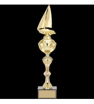 ODAK KUPA - Figürlü Kupalar - Yelken Figürlü Kupalar FG-061 C - 48 cm