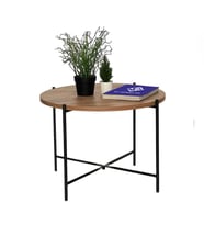FYZ Çap 60 cm Yükseklik 60 cm Yuvarlak Orta Zigon Sehpa Dekoratif Mobilya ORTA SEHPA