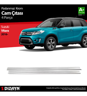Suzuki Vitara Krom Cam Çıtası 4 Prç. 2016-2019