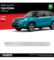 Suzuki Vitara Krom Cam Çıtası 4 Prç. 2016-2019
