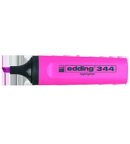 Edding (E-344) Fosforlu Kalem Pembe 10 Lu