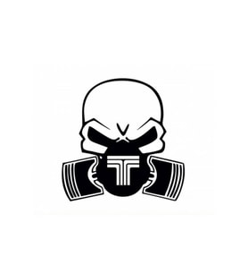 Tofaş Kuru Kafa Oto Sticker
