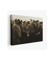 Atatürk'ün Anadolu'yu Ziyareti Mustafa Kemal Atatürk Dekoratif Kanvas TabloCÜ-74