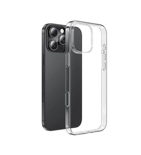 Apple iPhone 16 Pro Max Kılıf Şeffaf Silikon Hibrit Case Kapak