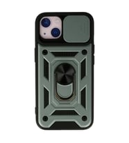 İphone 15 Pars Lens Yüzüklü - Yeşil