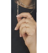İnce Halka Gümüş Yüzük