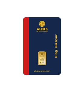 AgaKulche 2,5 gr 995 24 Ayar AMR Külçe Altın