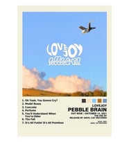 Aşk Sevinci - Pebblebrain Ep Tablo Ahşap Poster Dekoratif
