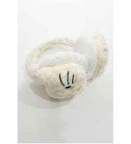 KEDİ PELUŞ TÜYLÜ SOĞUKTAN KORUYUCU KIŞLIK KULAKLIK BEYAZ
