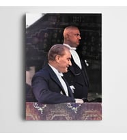 Atatürk Gülerken Kanvas Tablo