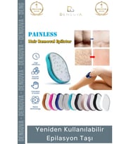 #EpilasyonTaşı Nano Kristal Acısız Tüy Alıcı Peeling Etkili Yeniden Kullanılabilir Epilasyon Taşı