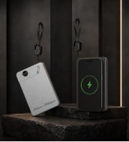 Kişiye Özel İsim Baskılı 10.000 Mah Magsafe Ve Wıreless Standlı Powerbank