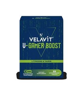 Velavit V- Gamer Boost L-Tyrosine & Taurın 20 Efervesan Tablet