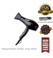 CVS DN 7105 X5 Turbo Siyah Profesyonel Fön Makinesi
