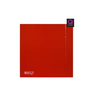 Dekoratif Kırmızı Havalandırma Fanı Red Silent 100 Cz Design Ultra Sessiz Banyo Wc Aspiratörü Soler Palau Estetik Dizayn 