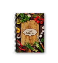 Deffter Yemek Tarif Defteri Chopping Board 64503-9