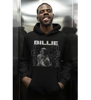 Billie Eilish Baskılı Unisex Oversize Şarkıcı Hoodie