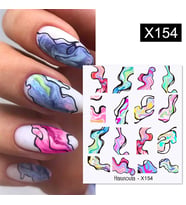 Su transferli nail art sticker X154 (55344-9)