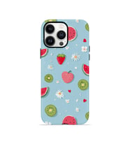 iPhone 13 Pro Max Vorian Çift Katmanlı MagSafe Kılıf Fruit Confetti Sky