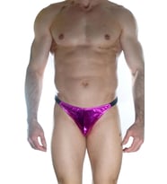 Erkek Arkası Fuşya Büzgülü Brazillian Slip