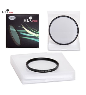 HLYPRO 52 m Uv Filtre, 52mm Ultraviole Işık Önleyici Filtre