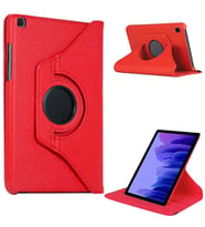 Alcatel 3t 8094X Uyumlu 10 inç Döner Standlı Tablet Kılıfı (Kırmızı)
