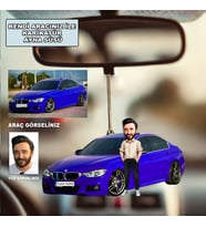 Kendi Aracınızla Kişiye Özel Karikatür Ayna Süsü