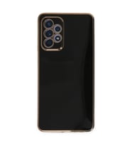 Samsung Galaxy A52 Kılıf Volet Silikon - Siyah
